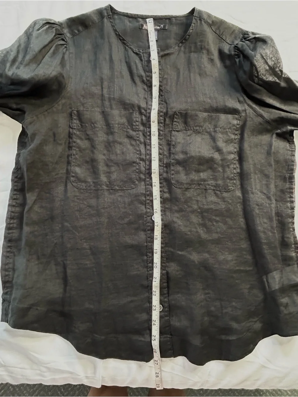 Banana Republic Ramie Utility Shirt